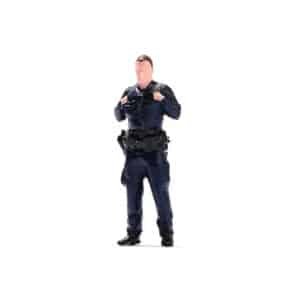 Figurine police 1 43