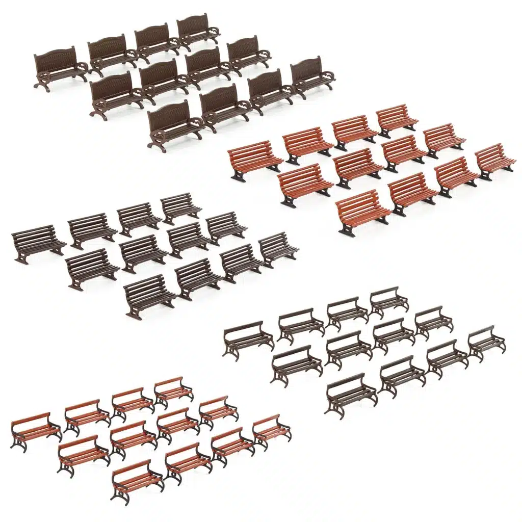Maquette banc (lot de 12)
