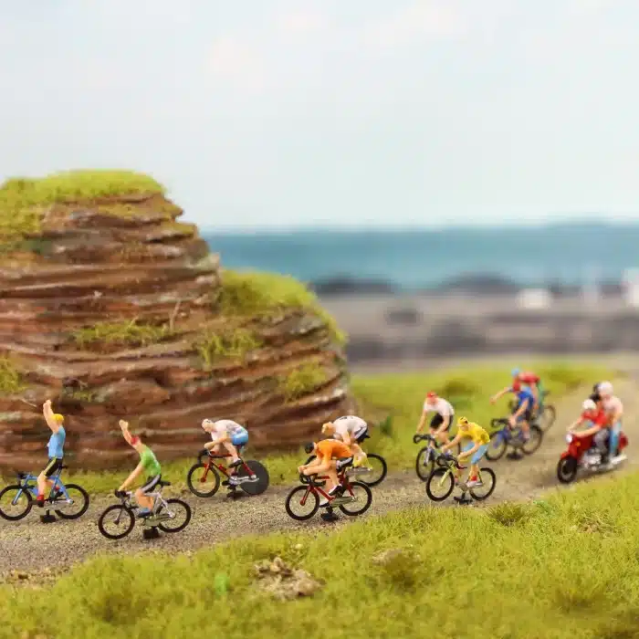 figurines cyclistes miniatures 3