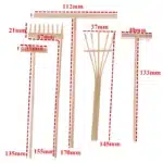 rateau jardin zen miniature 2