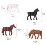 figurines de chevaux 1 87 4