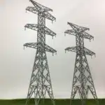 Pylônes électriques pour miniatures ferroviaires échelle TT 20