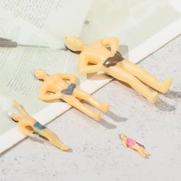 Personnages miniatures 1/50 natation 22