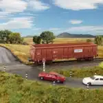 Wagon à bord miniature HO 17