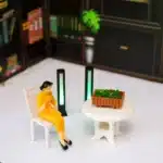 Lampe de jardin LED pour maquette 1/100 6