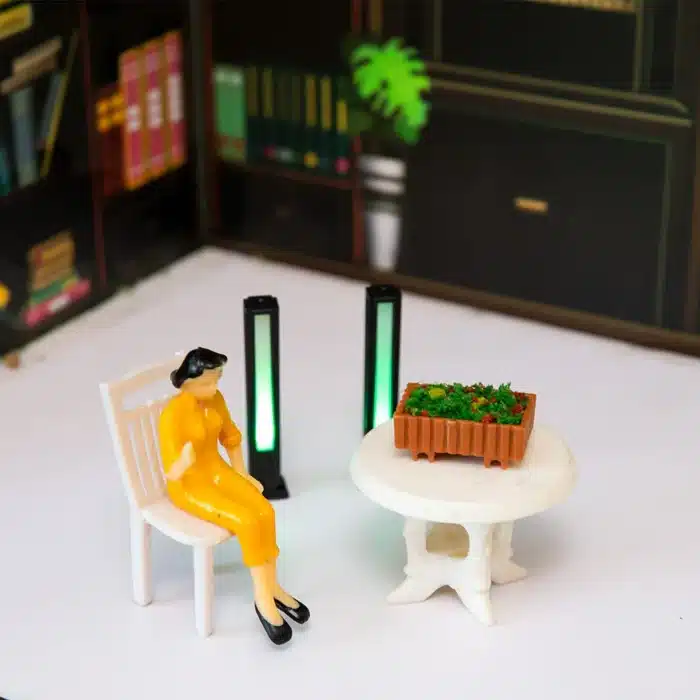 Lampe de jardin LED pour maquette 1/100 6