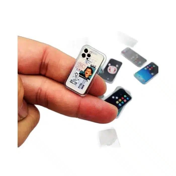 Smartphones miniatures pour maquette 1/12 5