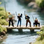 figurines pêcheurs miniature 1/64 4