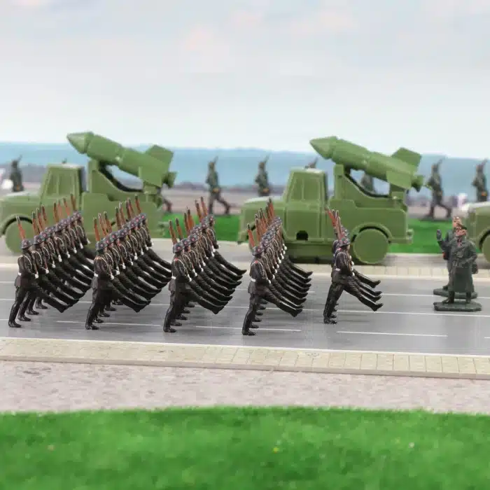 Figurines soldats 1/87 – Inspection et commandement militaire 4