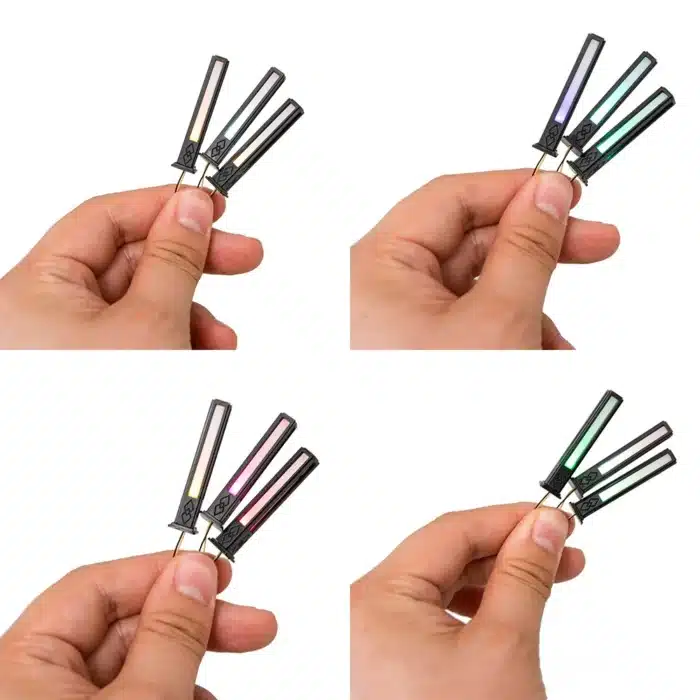 Lampe de jardin LED pour maquette 1/100 3