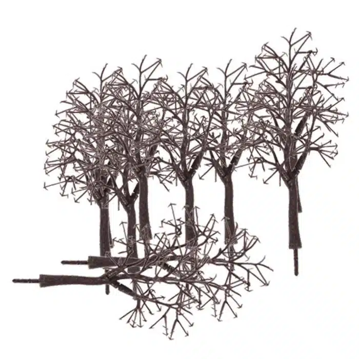 Arbres hiver pour maquette 1/75 2