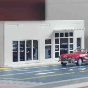 Maquette de supermarché 1/87