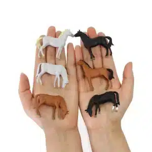 Figurines chevaux miniatures 1/43 1