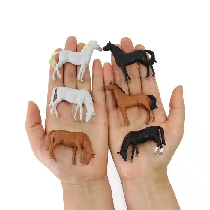 Figurines chevaux miniatures 1/43 1
