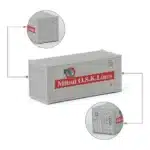 Conteneur miniature échelle N 4