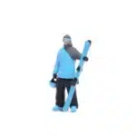 Figurines homme snowboard miniature 1/87 sans peinture 21