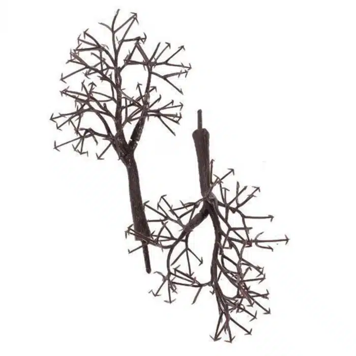 Arbres hiver pour maquette 1/75 6