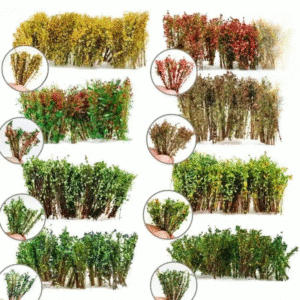 Végétation miniature pour maquette