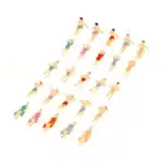 Personnages miniatures 1/150 plage 3