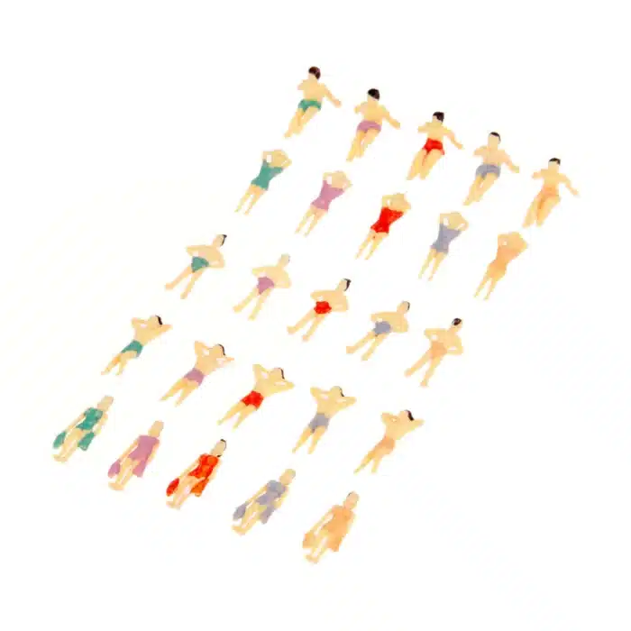Personnages miniatures 1/150 plage 3