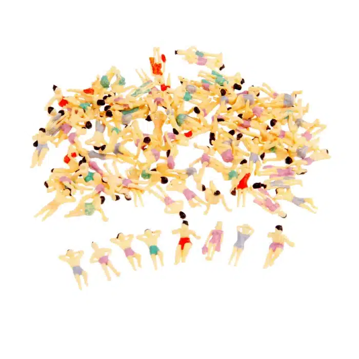 Personnages miniatures 1/150 plage 2