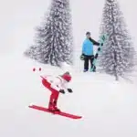 Figurines skieurs pour maquette 1/64 2