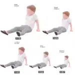 Figurine miniature enfant assis 13