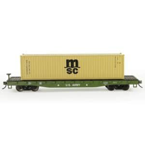 Wagon porte-conteneur HO