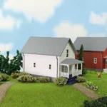 maquette maison 1 87 10