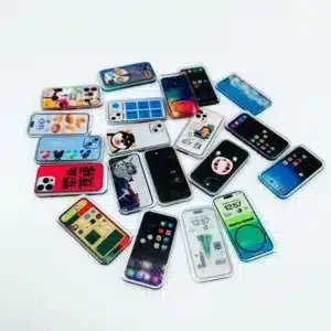 Smartphones miniatures pour maquette 1/12 1