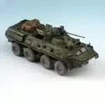 maquette char soviétique BTR-80A 5