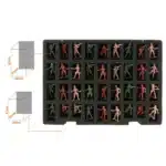 Valise de transport pour figurines miniatures 5