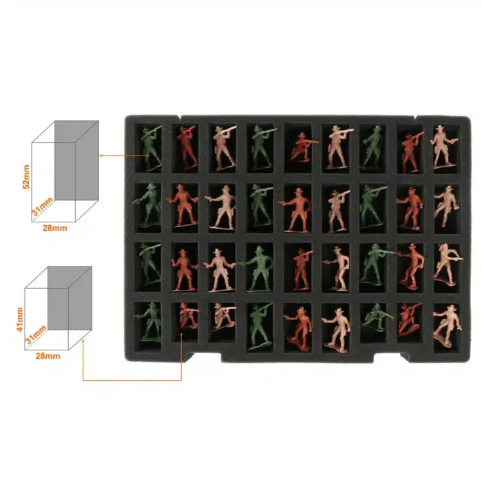 Valise de transport pour figurines miniatures 5