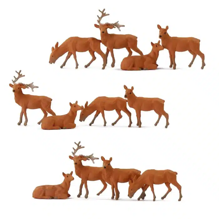 cerfs pour maquette 12