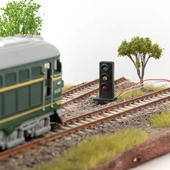 Feux de signalisation ferroviaire 1/87 3