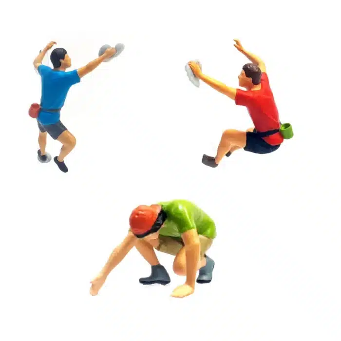 Figurines miniatures escalade 1/64 1