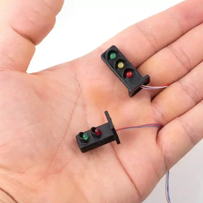 Feux de signalisation ferroviaire 1/87 5