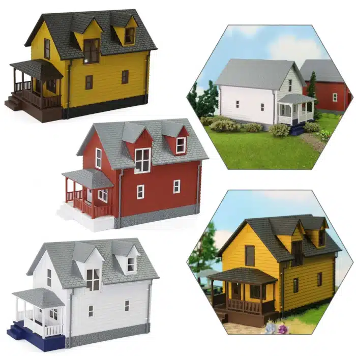 maquette maison 1 87 1