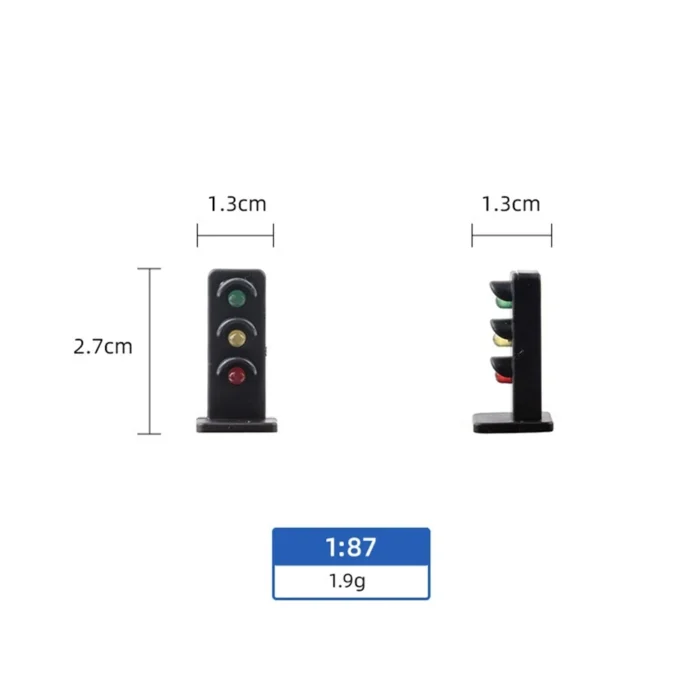 Feux de signalisation ferroviaire 1/87 18