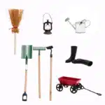 outils de jardin miniature 14