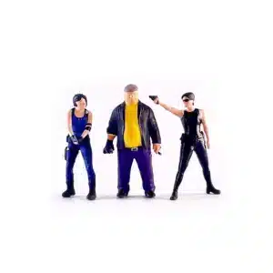 Figurines 1/64 trio de voleurs 2