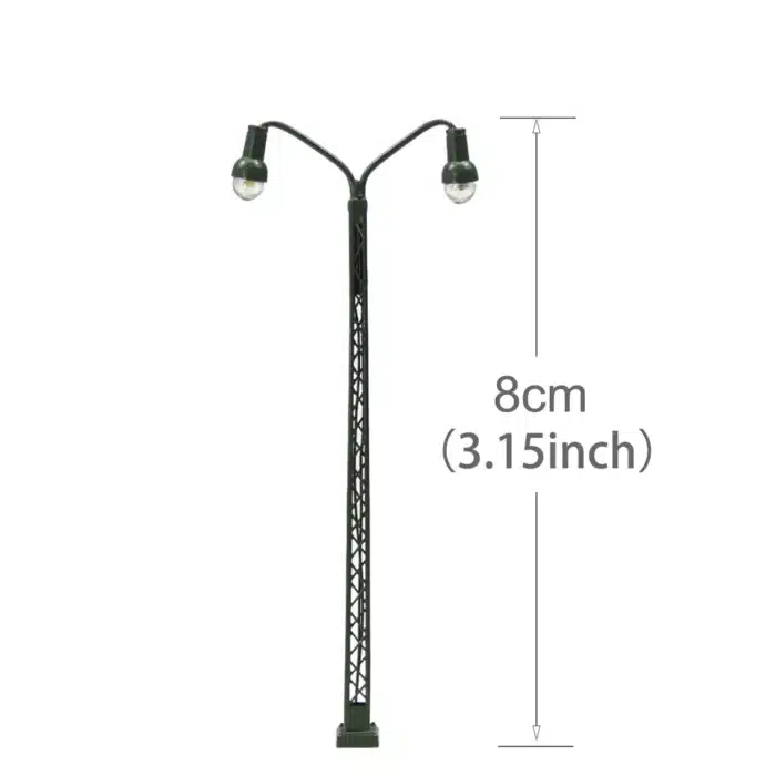 Lampadaire maquette échelle N 4