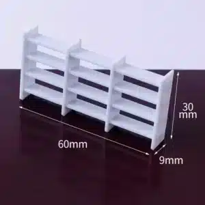 Etagère miniature 1/50 blanc 11