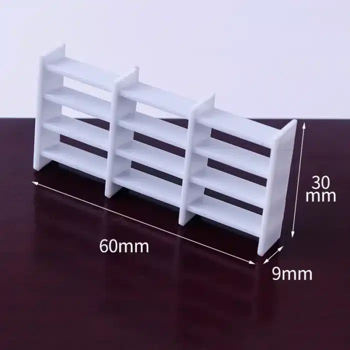 Etagère miniature 1/50 blanc 11