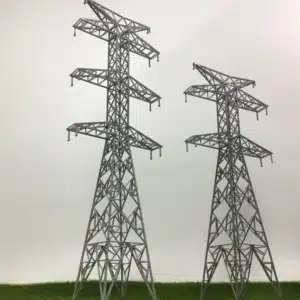 Pylônes électriques pour miniatures ferroviaires échelles 0/S 4