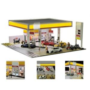 Station de service 1/64 pour diorama
