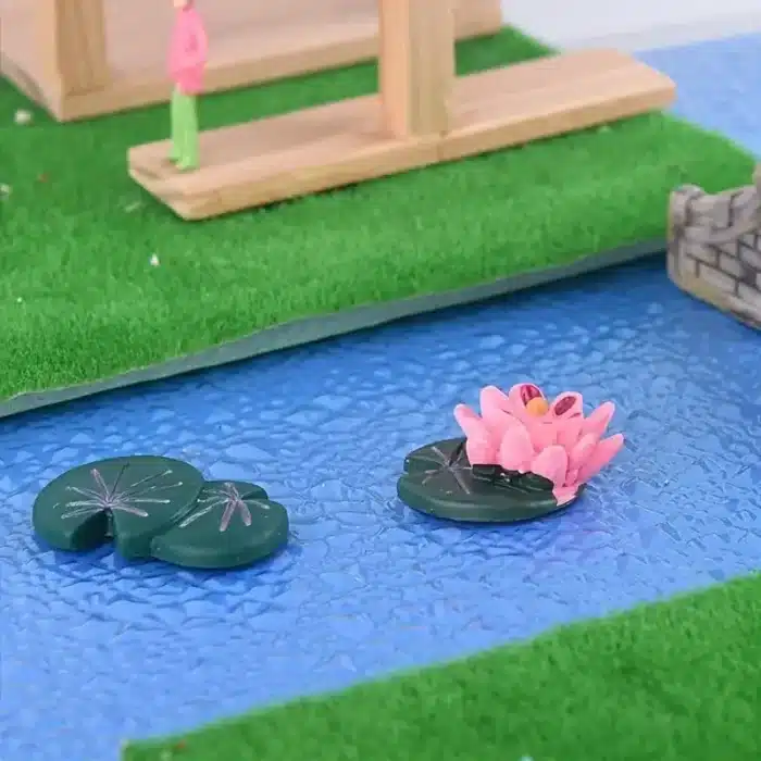 Feuille texturée effet eau miniature 2