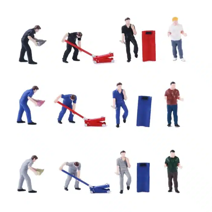 Figurines 1/64 mécaniciens 1