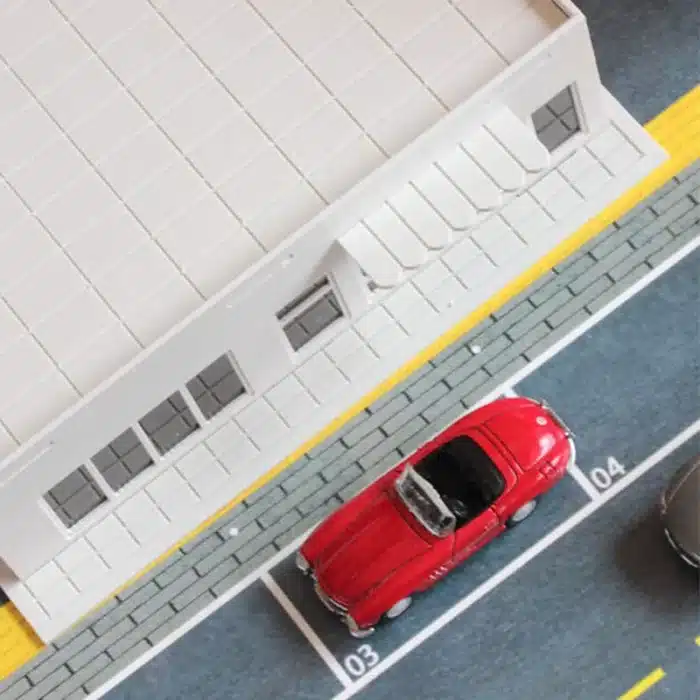 maquette supermarché 1/100 4