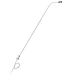 lampadaires miniatures gris 20 cm 5